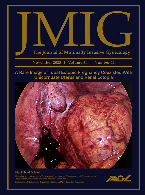 Go to journal home page - Journal of Minimally Invasive Gynecology